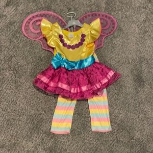 Disney Store Fancy Nancy Costume including crown and accessories